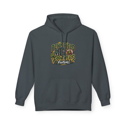 Penfield Panthers Football Hoodie — Camo Team Logo Pullover
