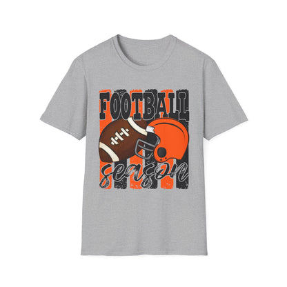 Football Season T-Shirt — Vintage Helmet & Ball Game Day Tee