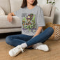 T-Shirt — 'I Fully Intend to Haunt People When I Die' Skeleton Witch Graphic