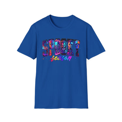 Spooky Season T-Shirt — Colorful Halloween Graphic Tee