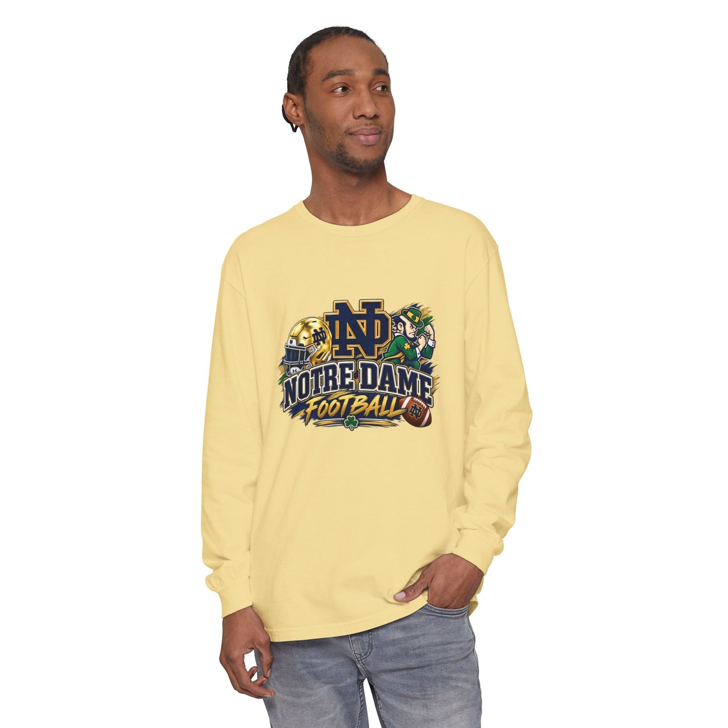 Notre Dame Football Long Sleeve Tee
