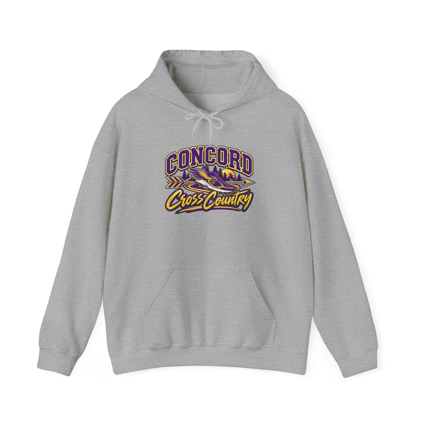 Concord Cross Country Hoodie — Mountain Trail Team Sweatshirt