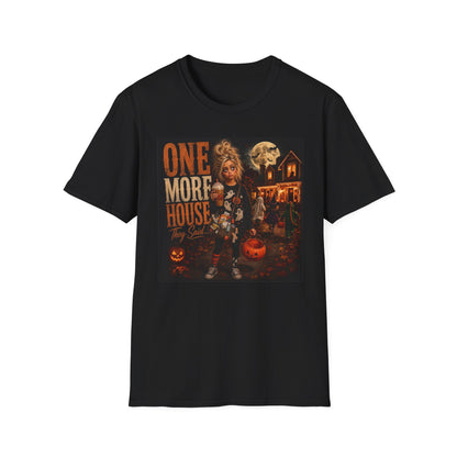 Halloween Tee – "One More House" Spooky Night Graphic T-Shirt