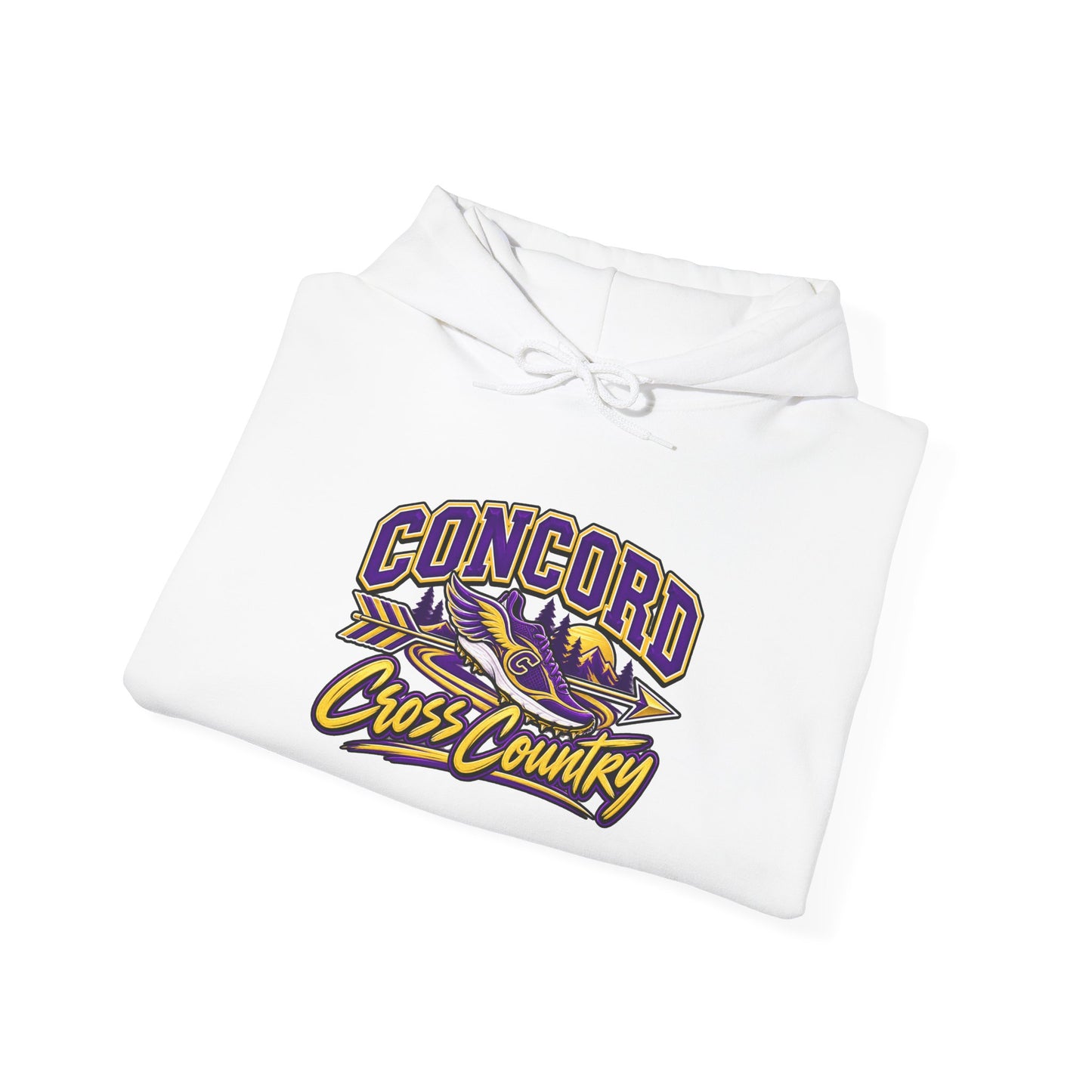 Concord Cross Country Hoodie — Mountain Trail Team Sweatshirt