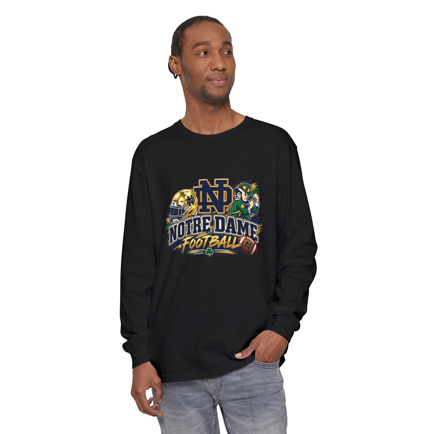Notre Dame Football Long Sleeve Tee