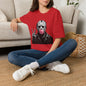 Hockey Mask Bubblegum T‑Shirt — Jason Peace Sign Graphic Tee