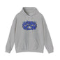 Volleyball Mom Hoodie — Blue Team Spirit Pullover