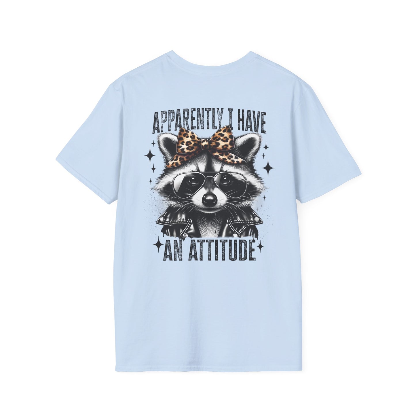 Raccoon 'Apparently I Have An Attitude' T-Shirt