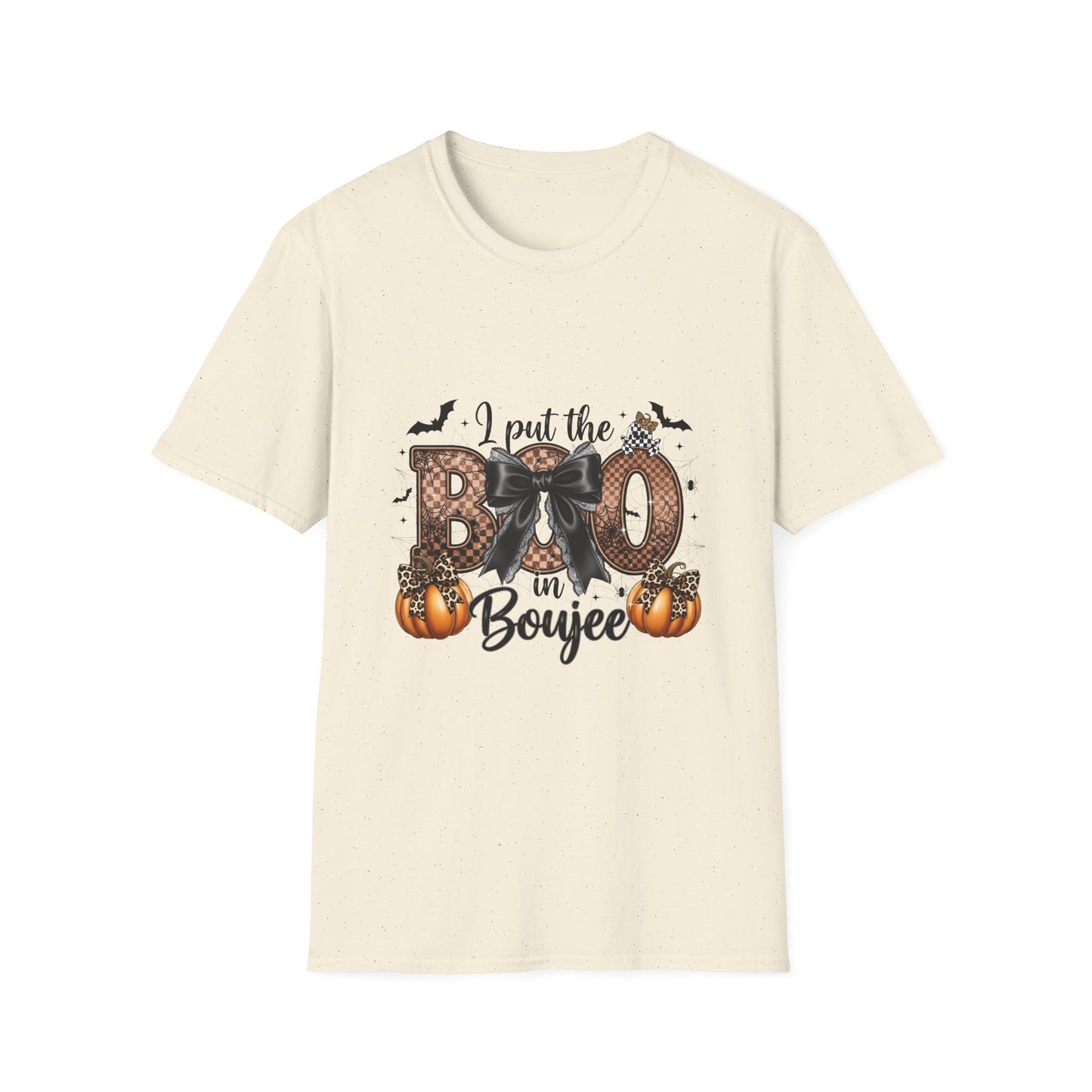 Halloween "I Put the Boo in Boujee" Shirt — Women's Halloween Tee