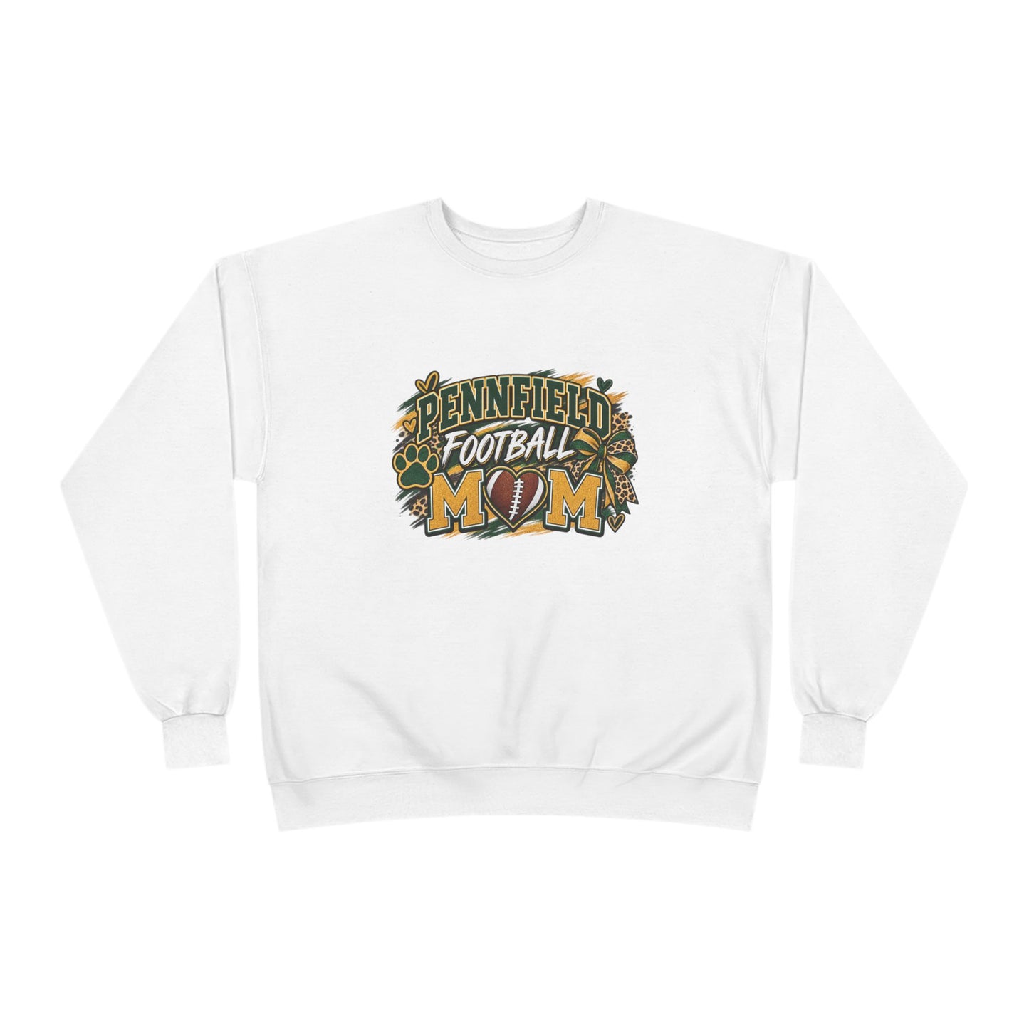 Football Mom Crewneck Sweatshirt — Pennfield Football Mom Pullover