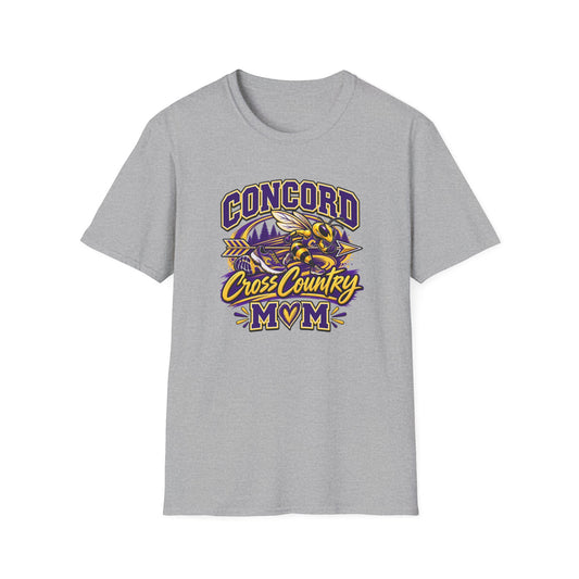 Concord Cross Country T‑Shirt — Hornet Mascot Runner Team Tee