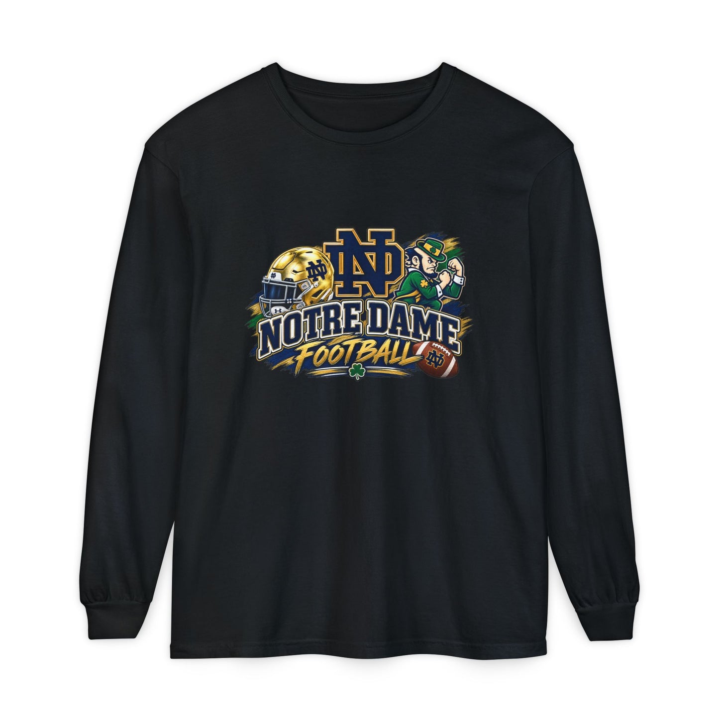 Notre Dame Football Long Sleeve Tee