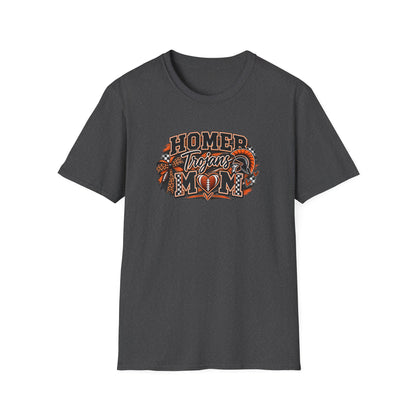 T-Shirt — Homer Trojans Mom Football Team Tee