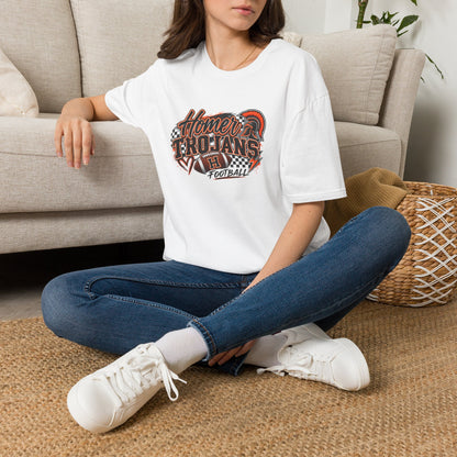 Homer Trojans Football T-Shirt — School Team Spirit Tee