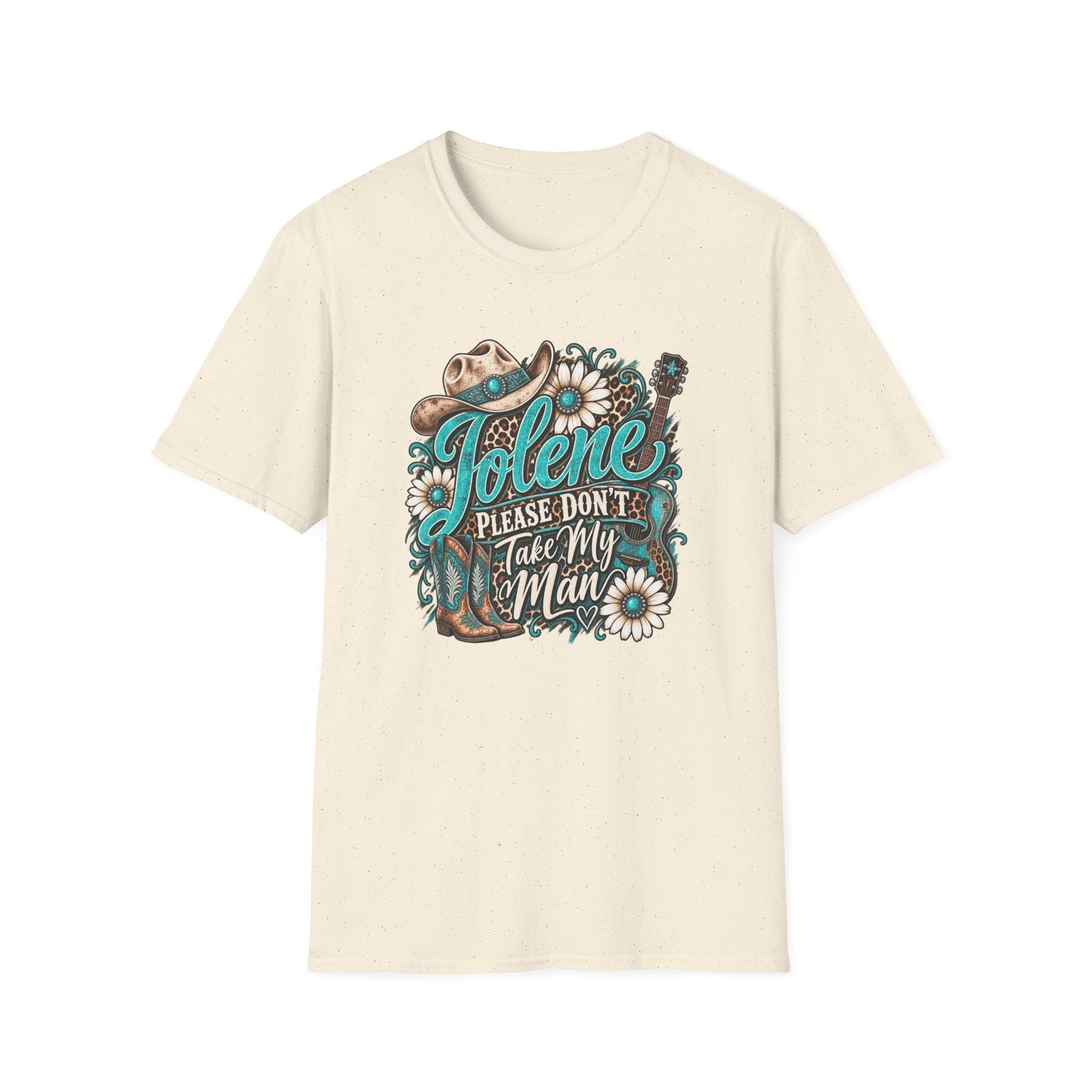 T-Shirt — "Jolene Please Don’t Take My Man" Western Cowgirl Graphic Tee