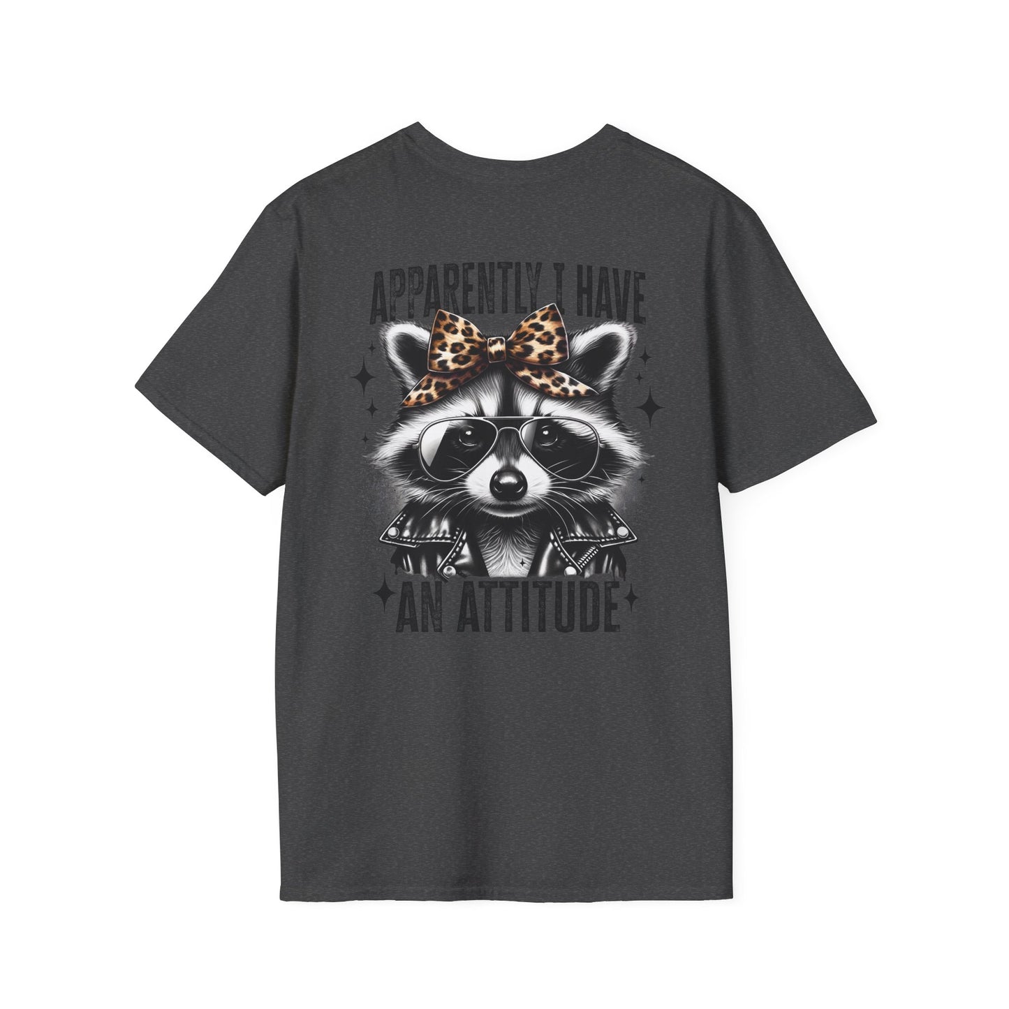 Raccoon 'Apparently I Have An Attitude' T-Shirt