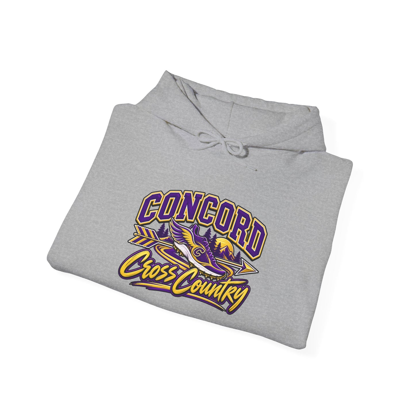 Concord Cross Country Hoodie — Mountain Trail Team Sweatshirt