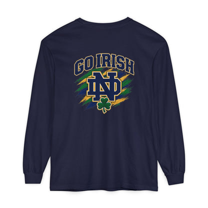 Notre Dame Football Long Sleeve Tee
