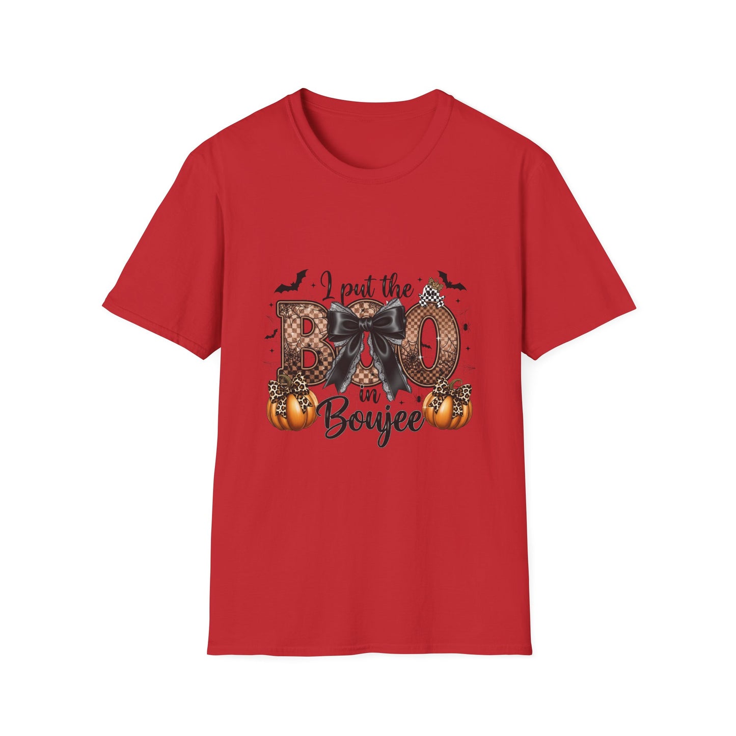Halloween "I Put the Boo in Boujee" Shirt — Women's Halloween Tee