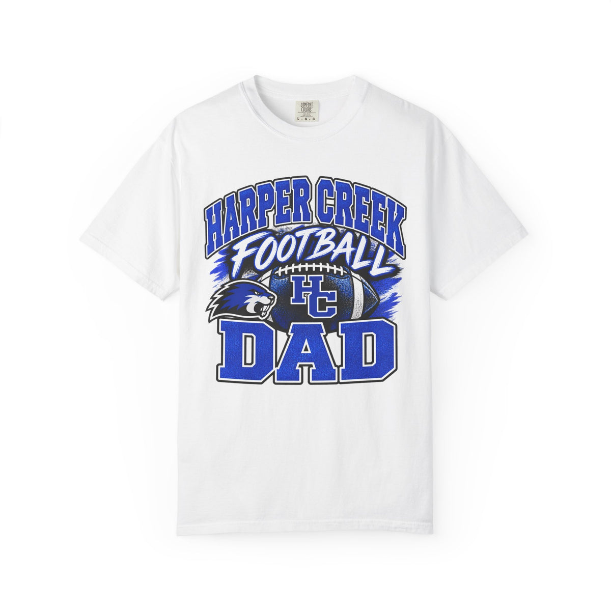 Harper Creek Football Dad T-Shirt