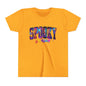 Youth Tee — "Spooky Season" Colorful Halloween Graphic Shirt
