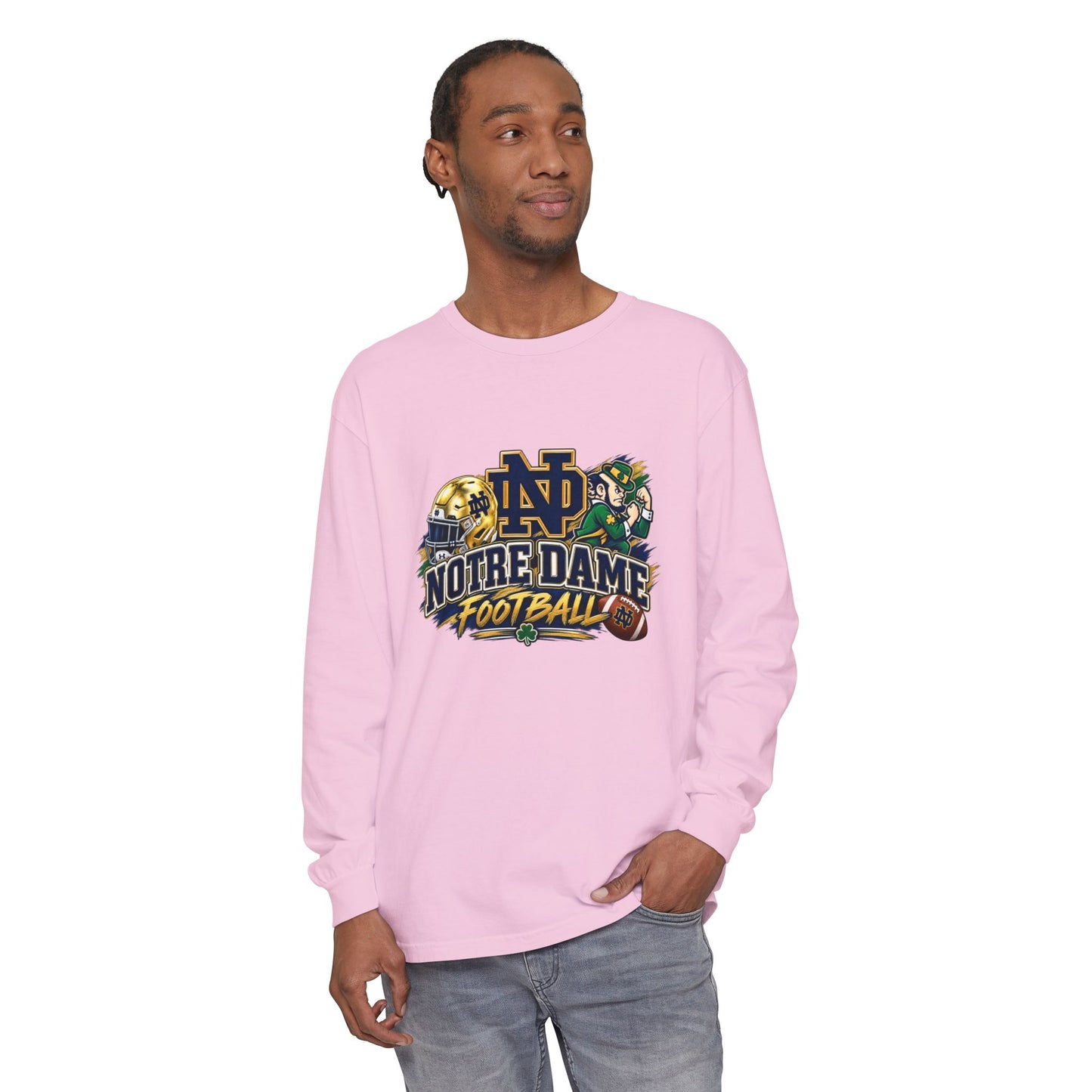 Notre Dame Football Long Sleeve Tee