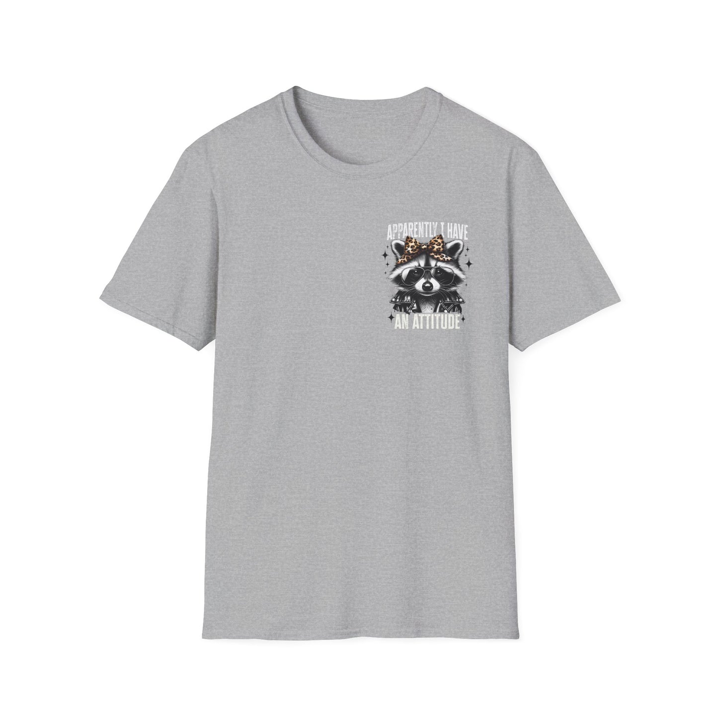 Raccoon 'Apparently I Have An Attitude' T-Shirt