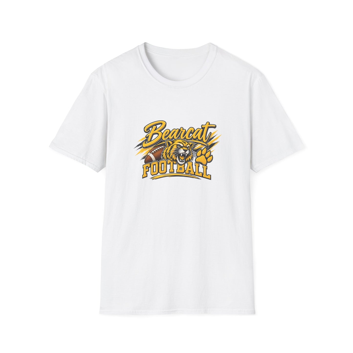 Bearcat Football T-Shirt — Fierce Mascot Game Day Tee