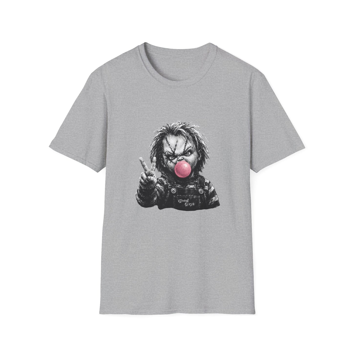 Creepy Clown Bubblegum Graphic T-Shirt