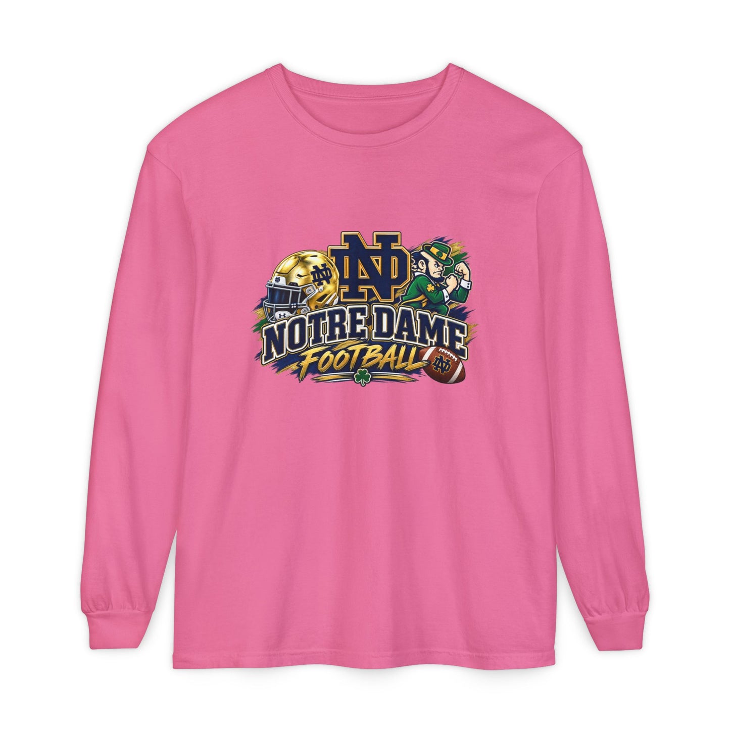 Notre Dame Football Long Sleeve Tee