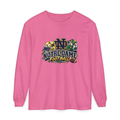 Notre Dame Football Long Sleeve Tee