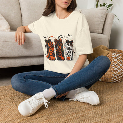 Halloween Coke Can Tee — Spooky Soda Graphic T-Shirt