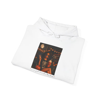 Cozy Night Out Hoodie — "we go pick from the stars" Graphic Pullover