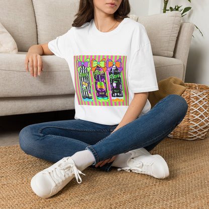 T‑Shirt — Colorful Pop Art Perfume Bottles Design (Alani Text)