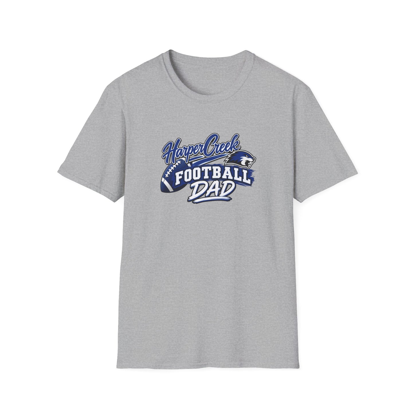 Football Dad T-Shirt — Harper Creek Football Dad Crew Tee