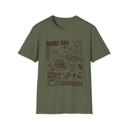 Game Day Football Vibes T-Shirt