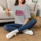 Breast Cancer Awareness T-Shirt — Pink Ribbon Leopard Design