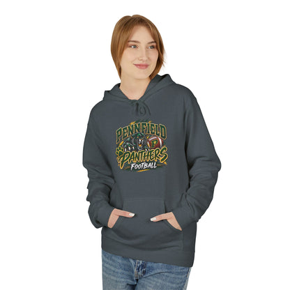 Penfield Panthers Football Hoodie — Camo Team Logo Pullover