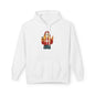Cozy Coffee Girl Graphic Hoodie — Cute Peace Sign Coffee Cup Sweatshirt