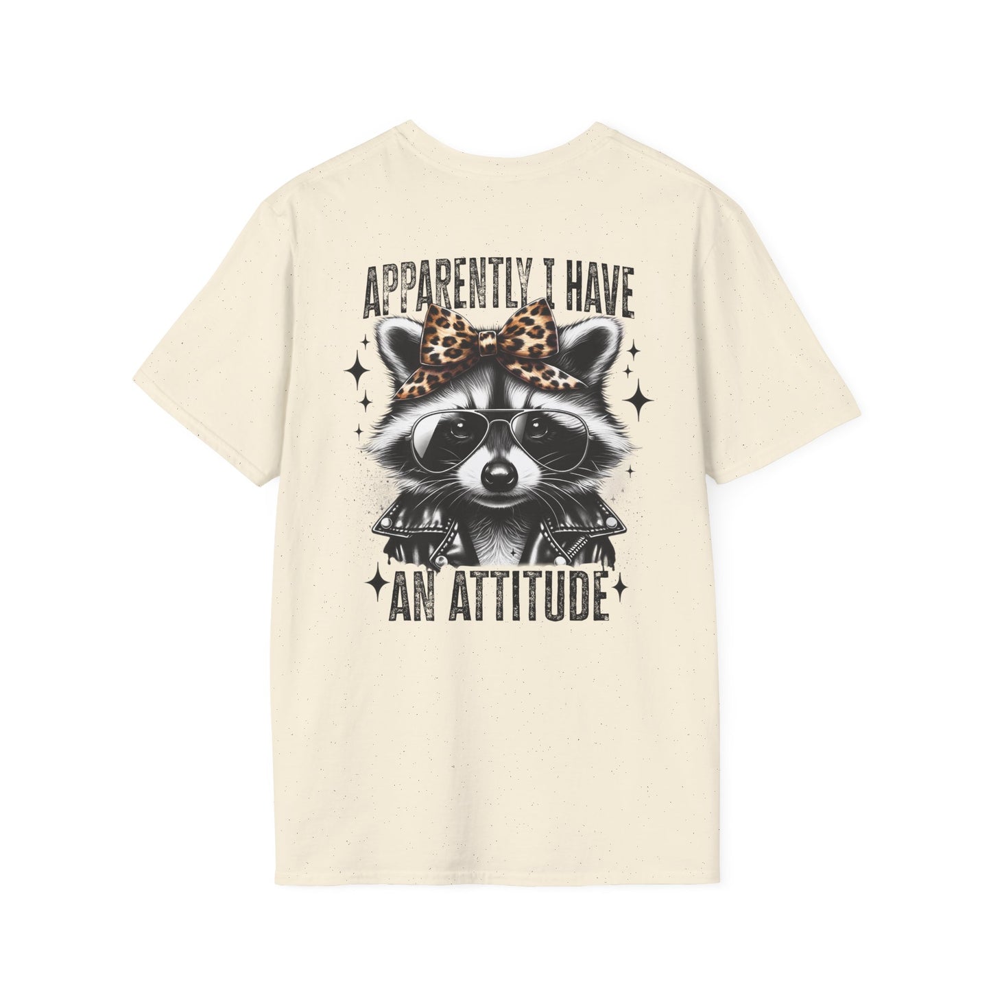 Raccoon 'Apparently I Have An Attitude' T-Shirt