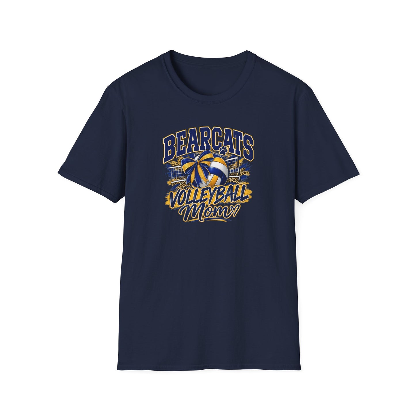 Bearcats Volleyball Mom T‑Shirt — Team Spirit Volleyball Tee