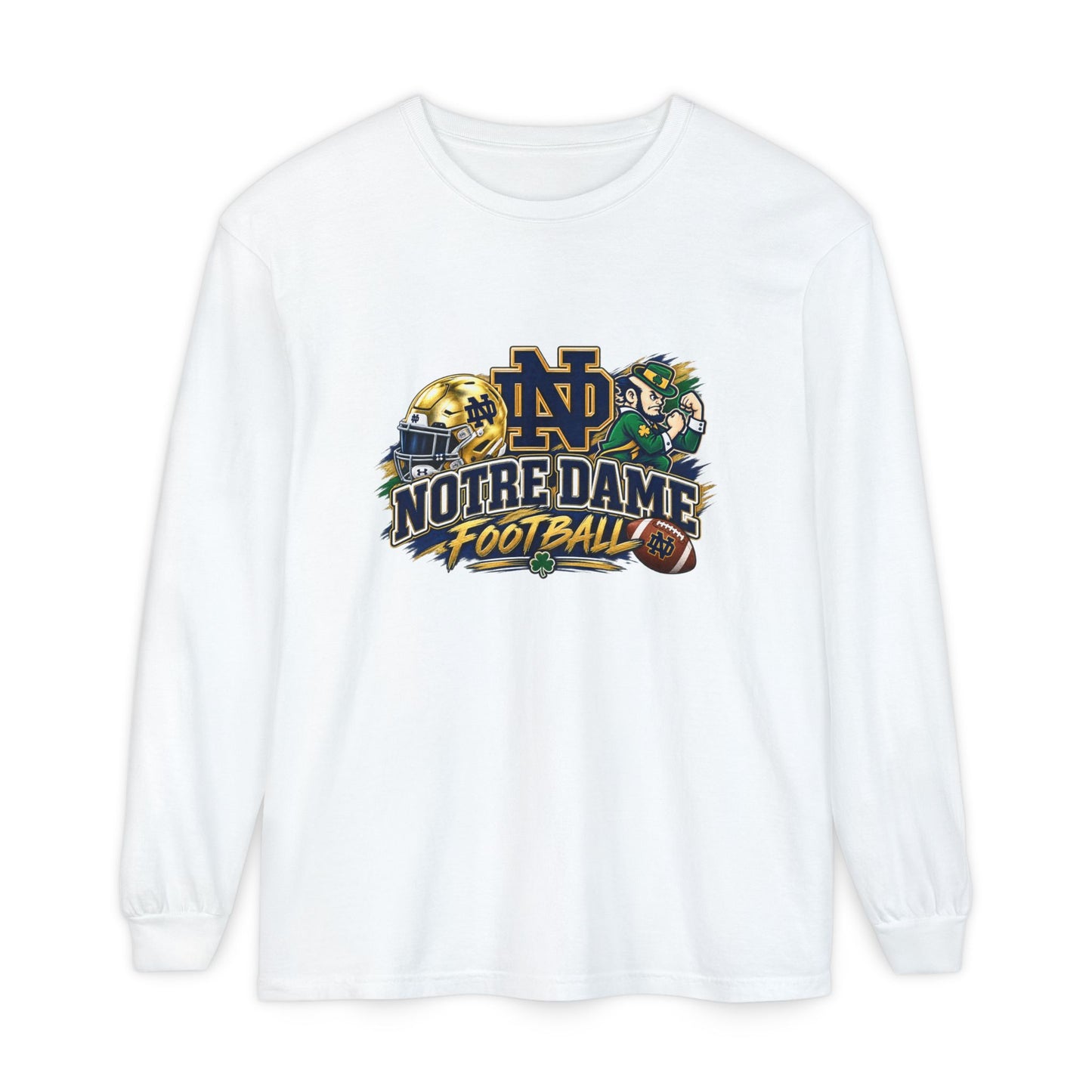 Notre Dame Football Long Sleeve Tee
