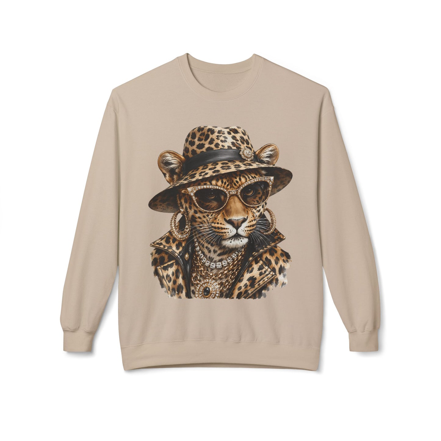 Leopard Chic Crewneck Sweatshirt