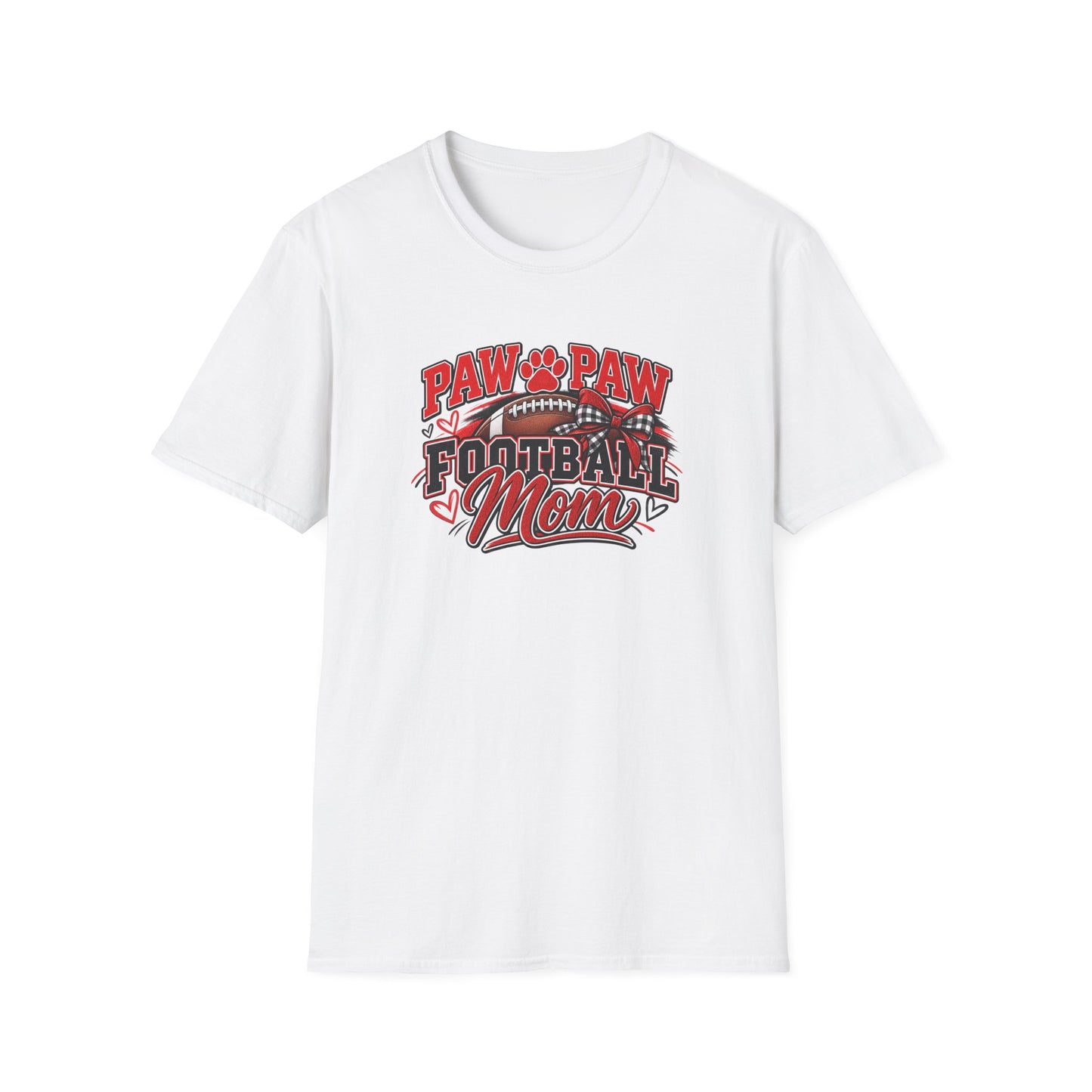 Paw Paw Football Mom T‑Shirt – Proud Grandpa Football Supporter Tee