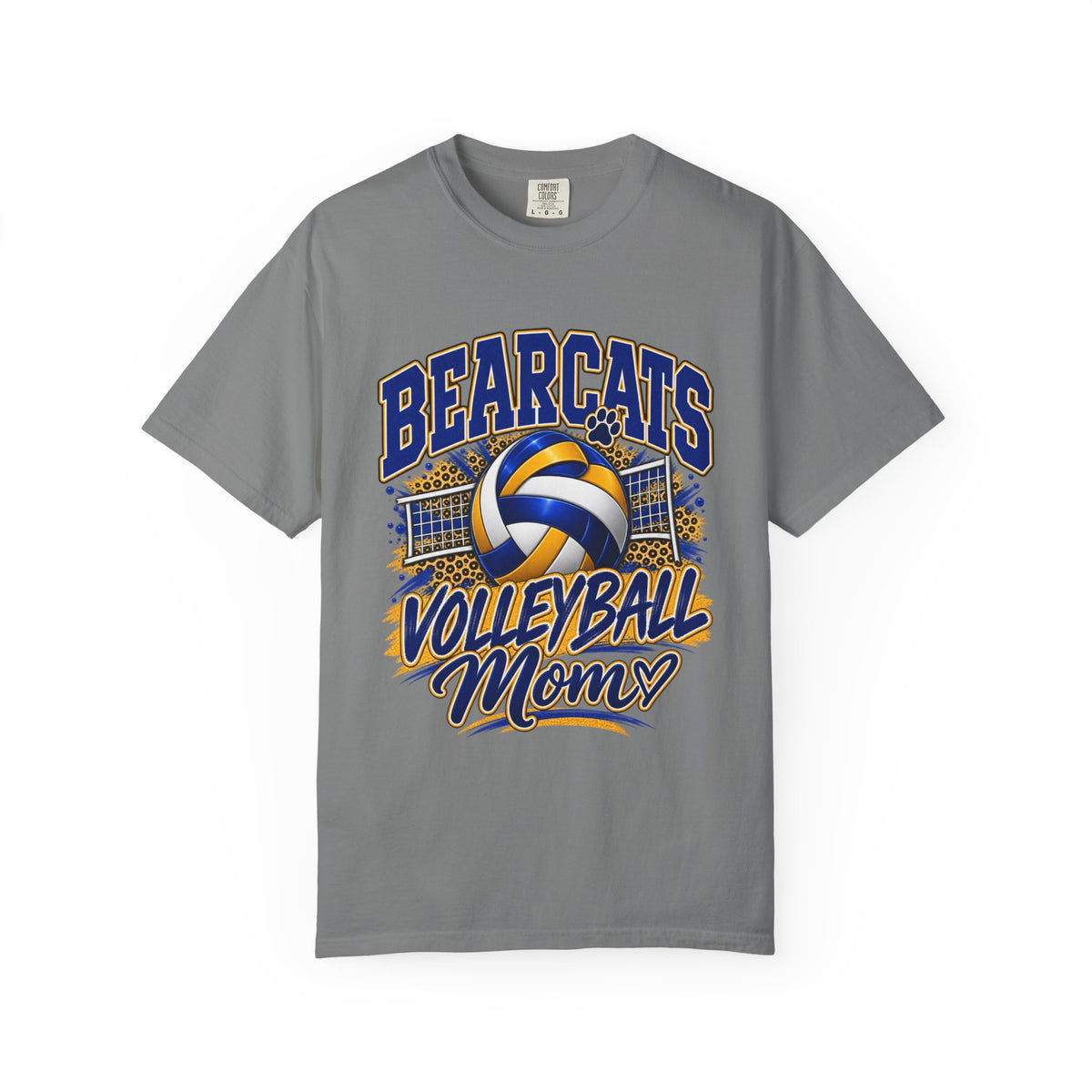 Bearcats Volleyball Mom T‑Shirt — Team Spirit Volleyball Mom Tee