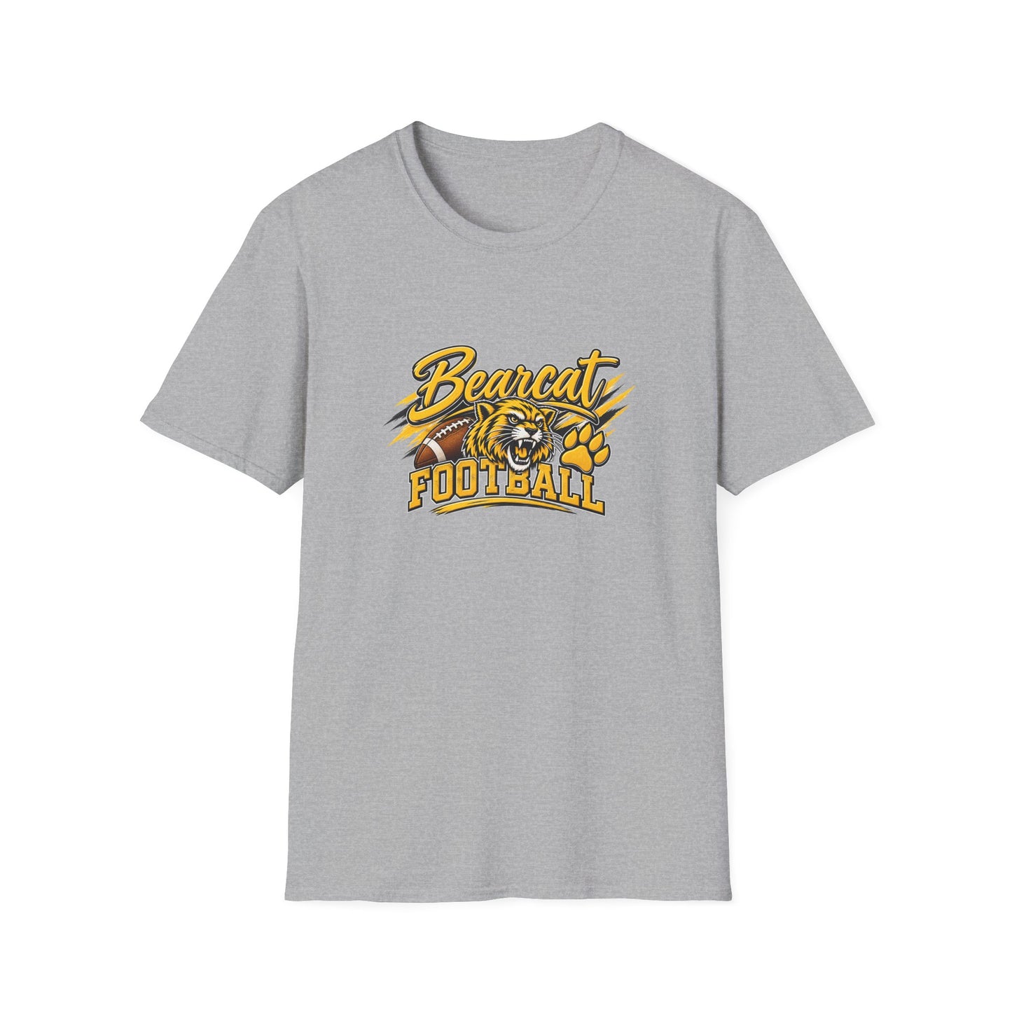 Bearcat Football T-Shirt — Fierce Mascot Game Day Tee