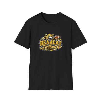 Bearcat Football T-Shirt — Fierce Mascot Game Day Tee