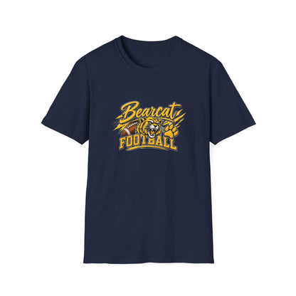 Bearcat Football T-Shirt — Fierce Mascot Game Day Tee