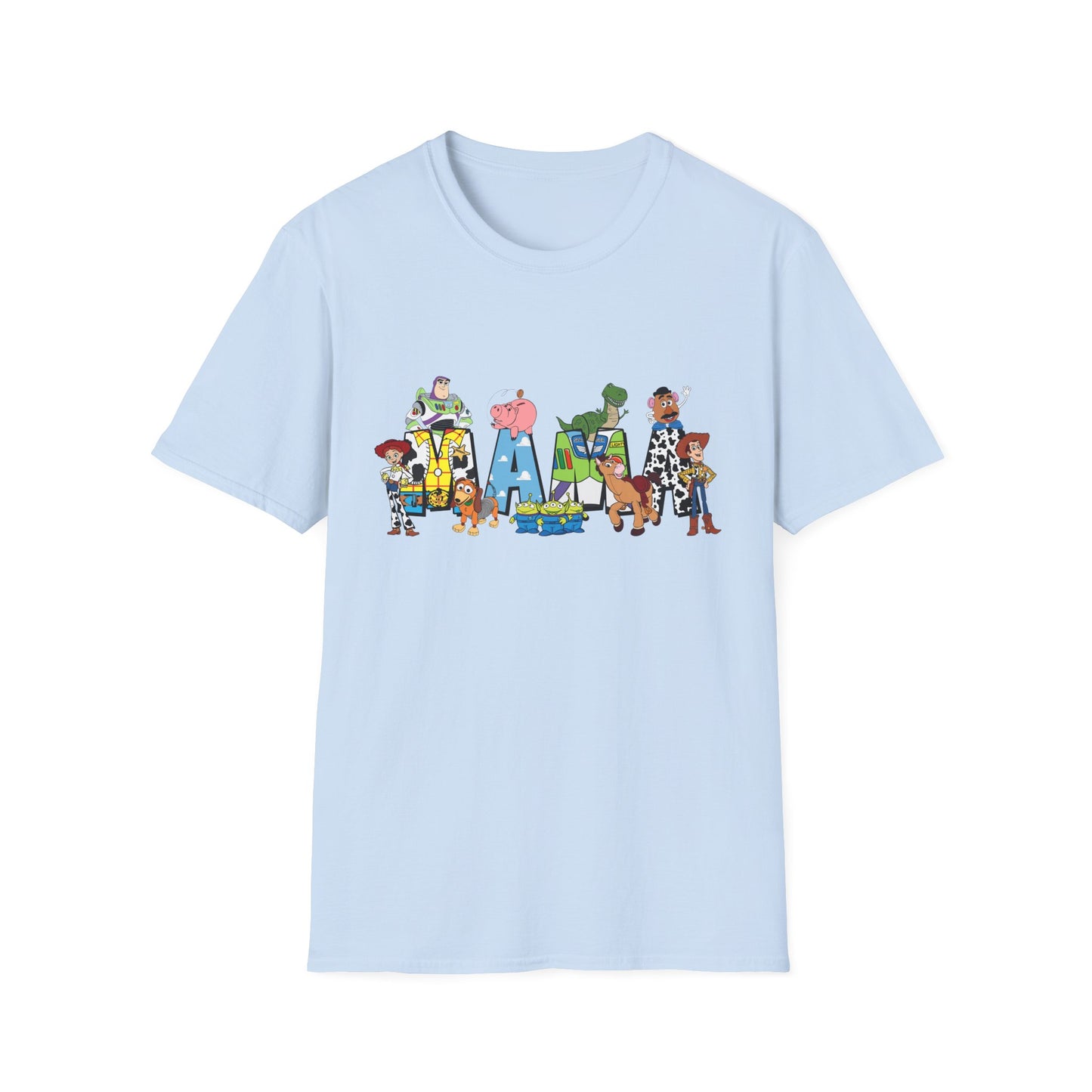 Toy Story 'Family' Graphic T-Shirt — Playful Pixar Character Name Tee