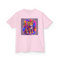 Kids Tee — Colorful Neon Leopard Cub Graphic Shirt